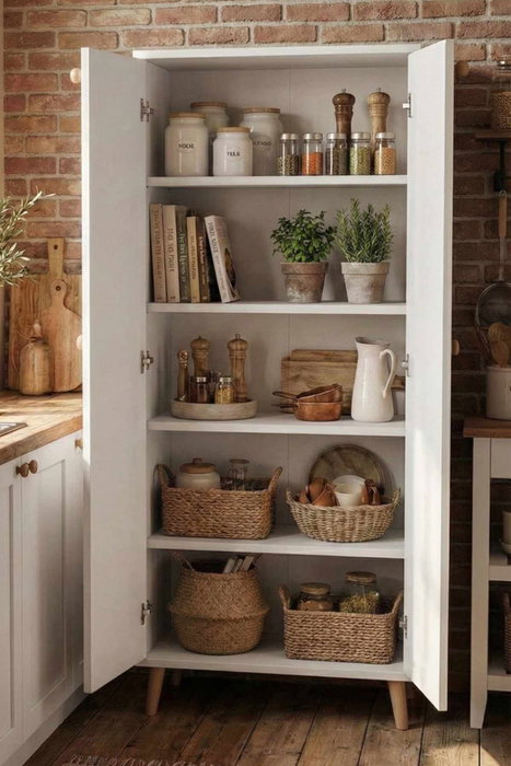 Hanah Home Armario Multiusos Blanco Hanah Home Armario Multiusos Blanco